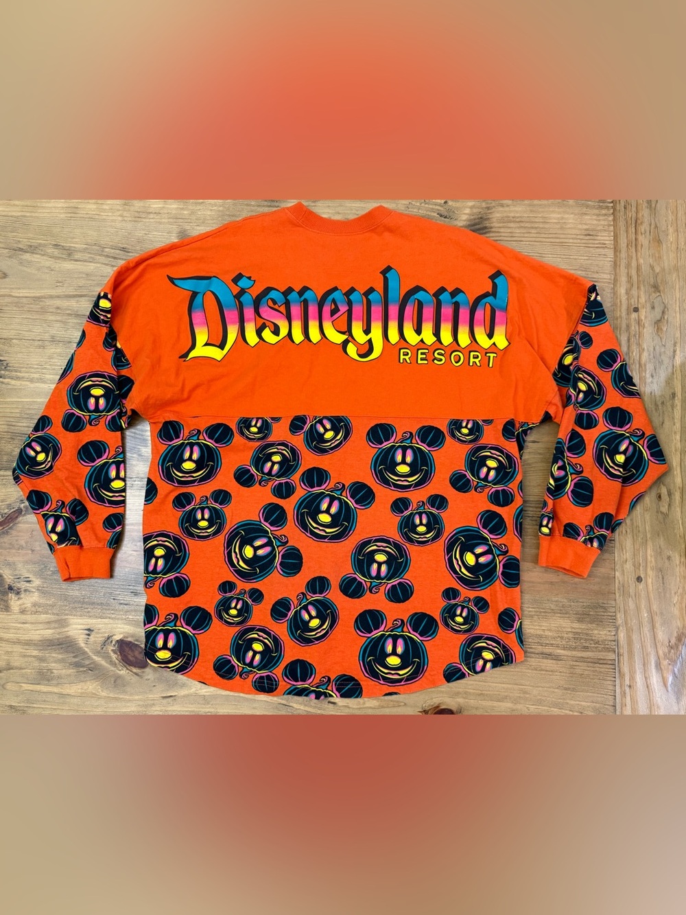 Disneyland Halloween Mickey Pumpkin Spirit Jersey
